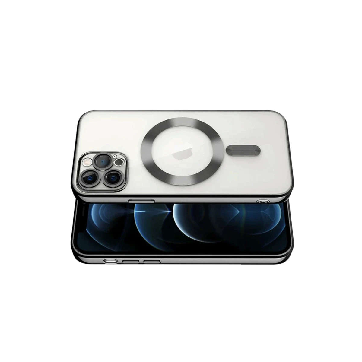Apple iPhone 13 Pro Kılıf Kross Magneticsafe Kapak - Koyu Yeşil