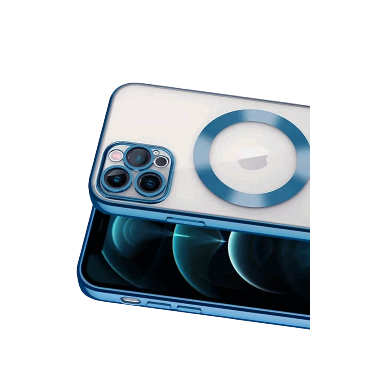 Apple iPhone 13 Pro Kılıf Kross Magneticsafe Kapak - Sierra Blue