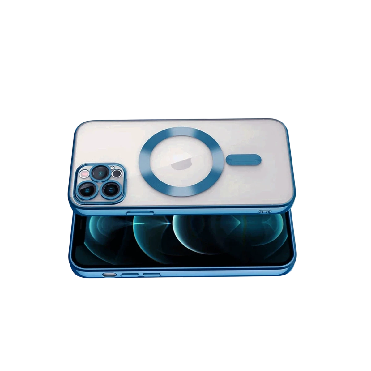 Apple iPhone 13 Pro Kılıf Kross Magneticsafe Kapak - Sierra Blue