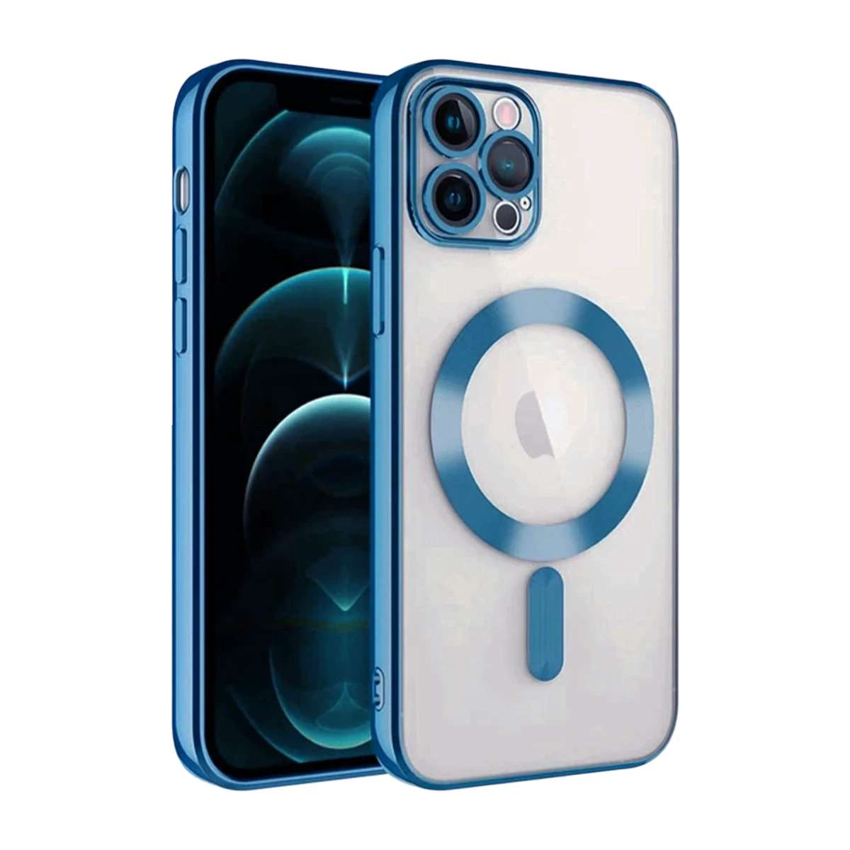 Apple iPhone 13 Pro Kılıf Kross Magneticsafe Kapak - Sierra Blue