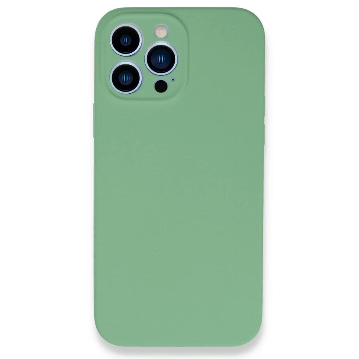 Apple iPhone 13 Pro Kılıf Lansman Legant Silikon - Yeşil
