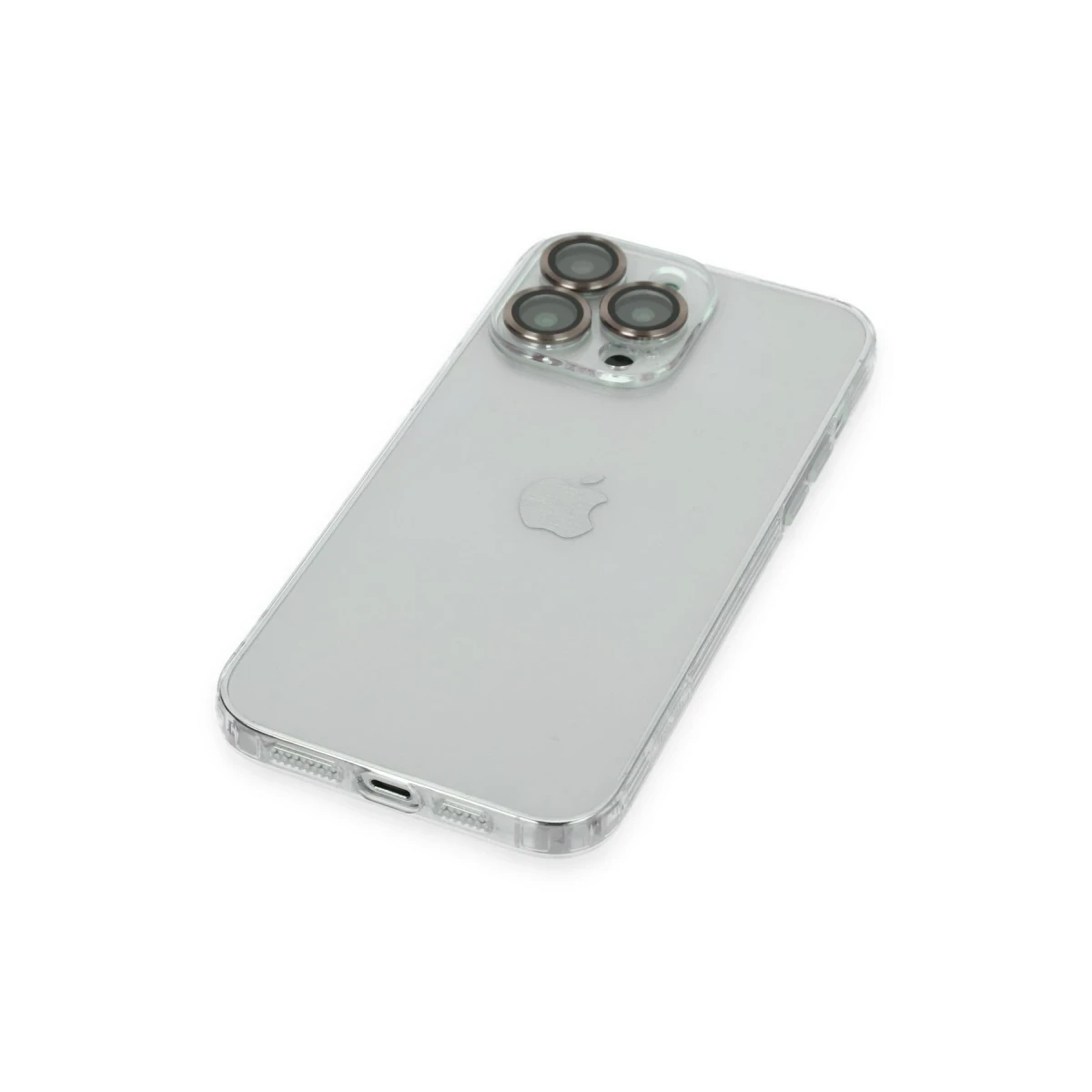 Apple iPhone 13 Pro Kılıf Luko Lens Silikon -Yeşil
