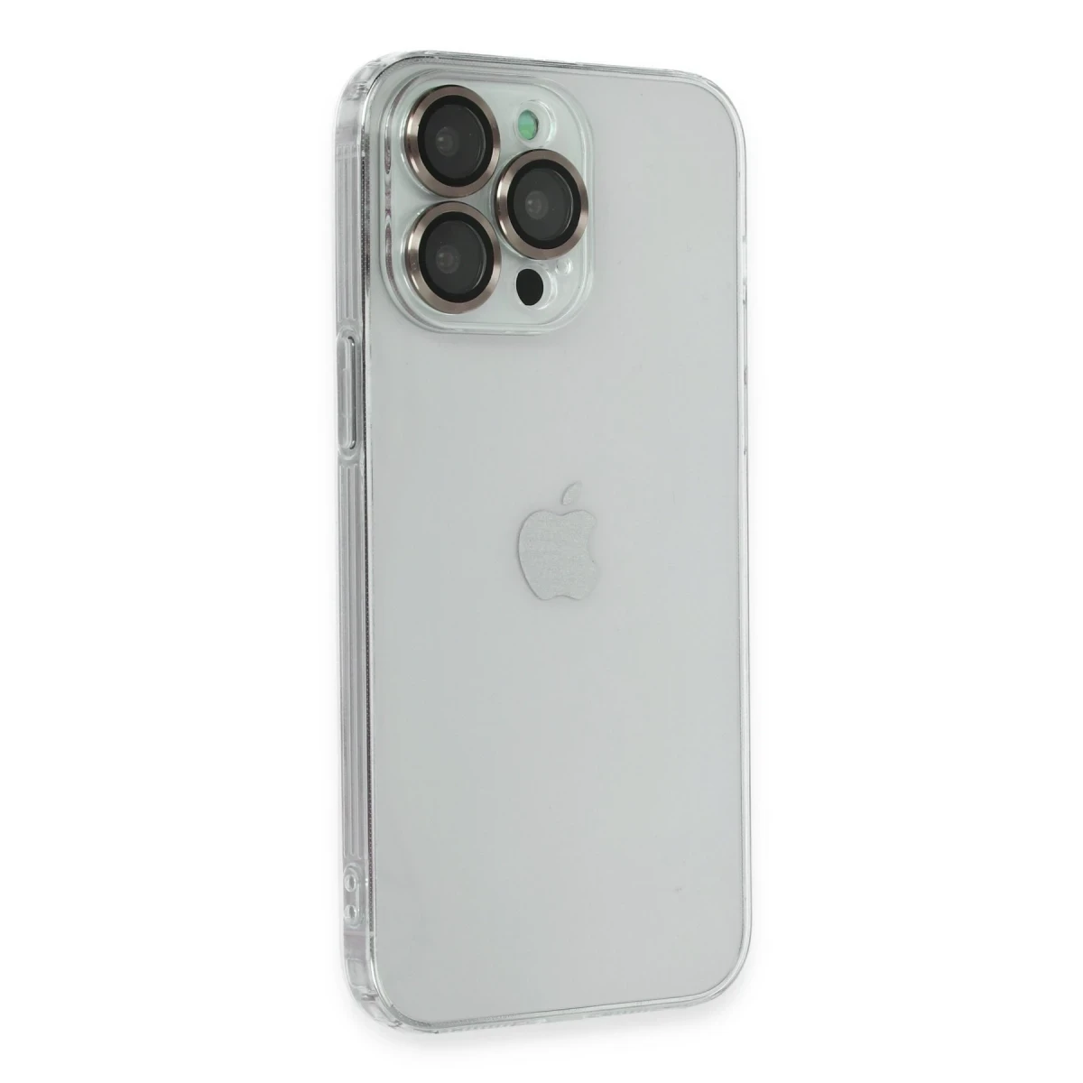 Apple iPhone 13 Pro Kılıf Luko Lens Silikon -Yeşil