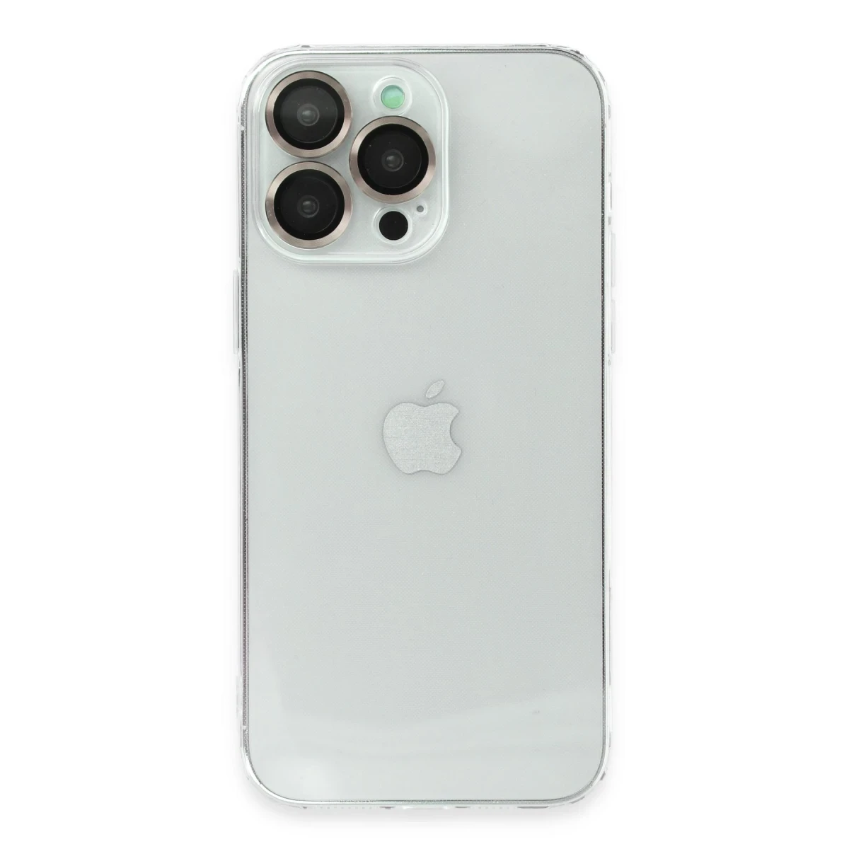 Apple iPhone 13 Pro Kılıf Luko Lens Silikon -Yeşil