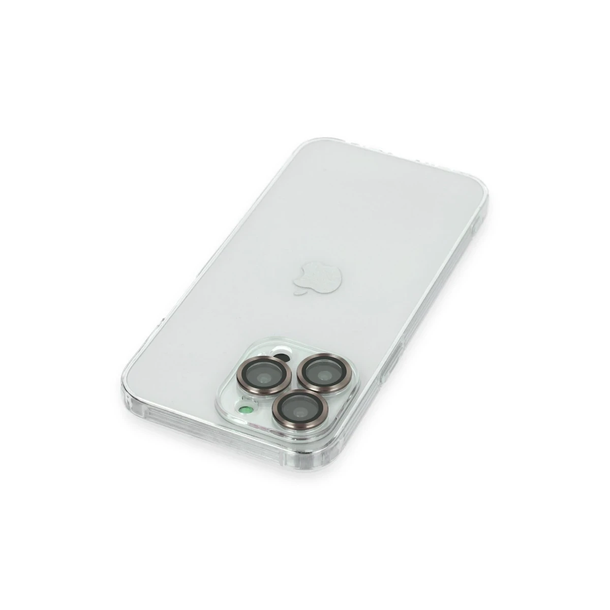 Apple iPhone 13 Pro Kılıf Luko Lens Silikon -Yeşil