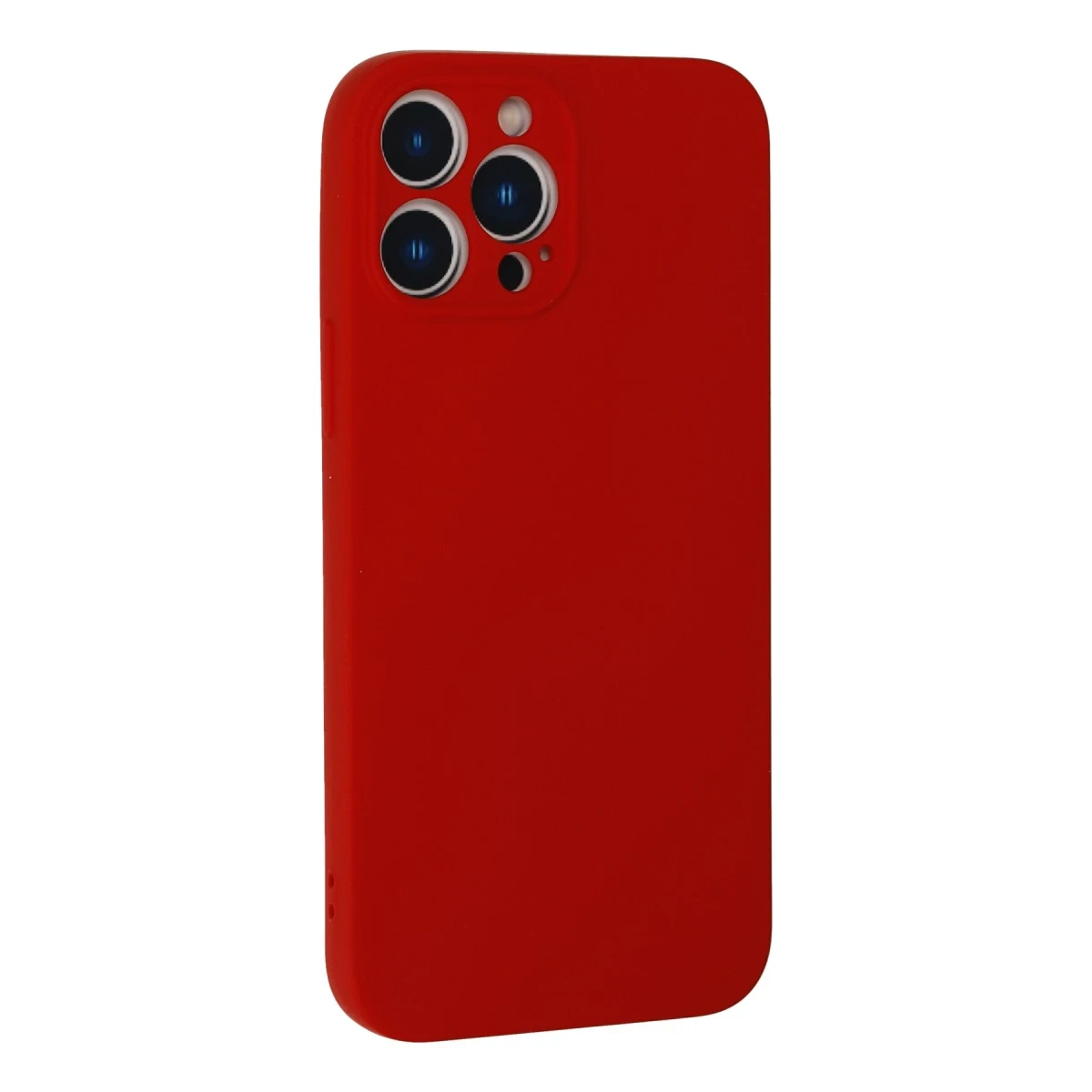 Apple iPhone 13 Pro Kılıf Nano içi Kadife Silikon - Kırmızı