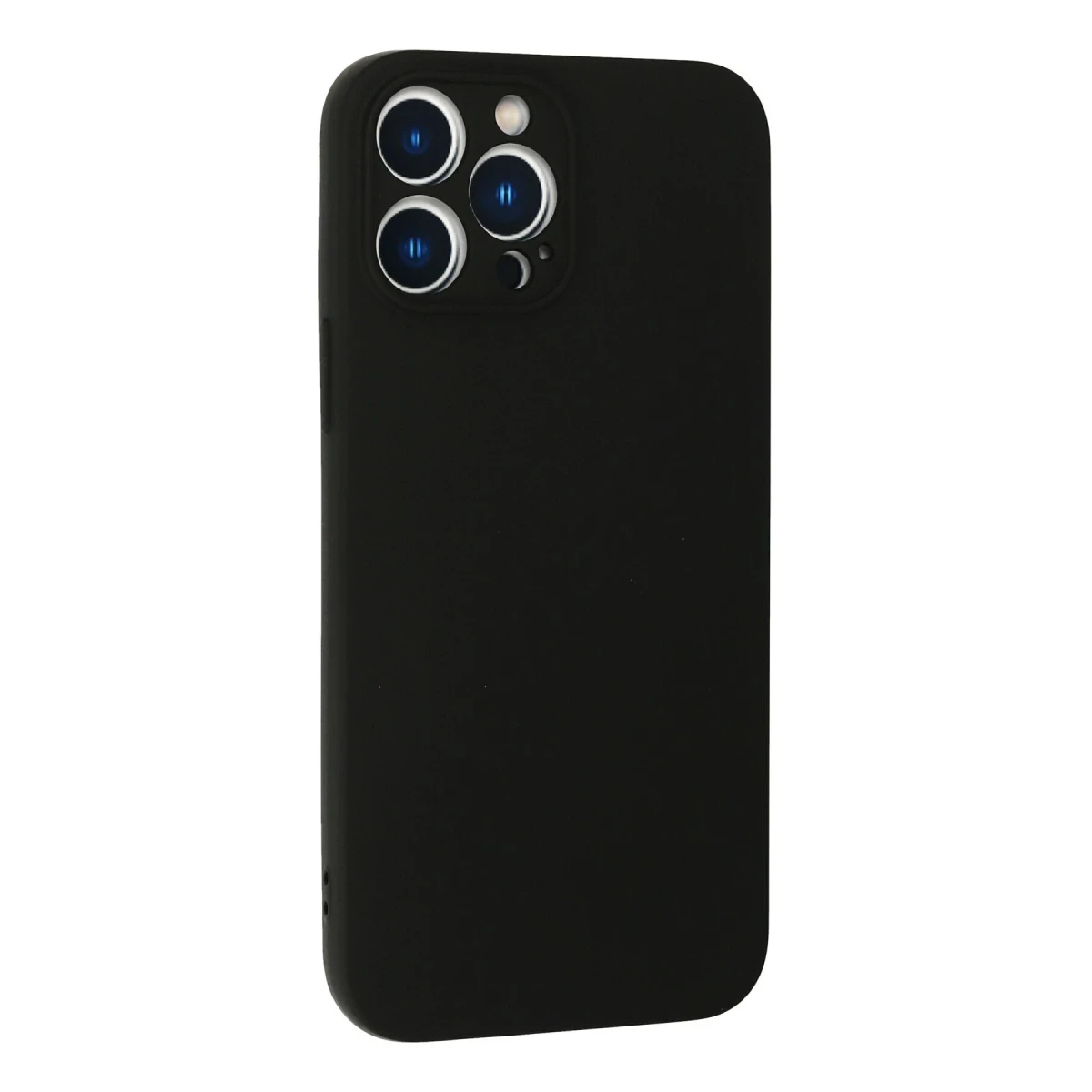 Apple iPhone 13 Pro Kılıf Nano içi Kadife Silikon - Siyah