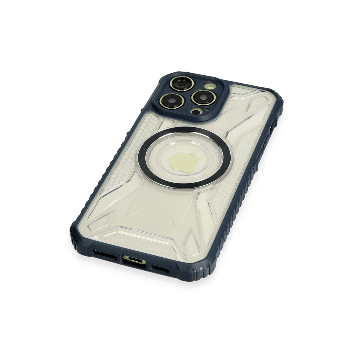 Apple iPhone 13 Pro Kılıf Prag Magneticsafe Kapak - Lacivert