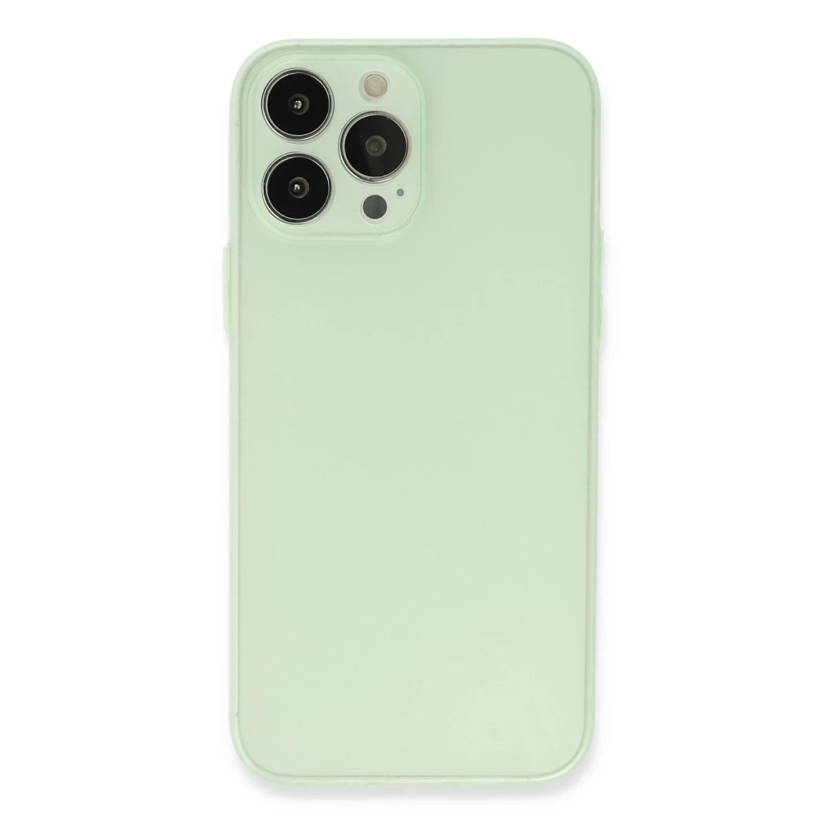 Apple iPhone 13 Pro Kılıf Puma Silikon - Açık Yeşil