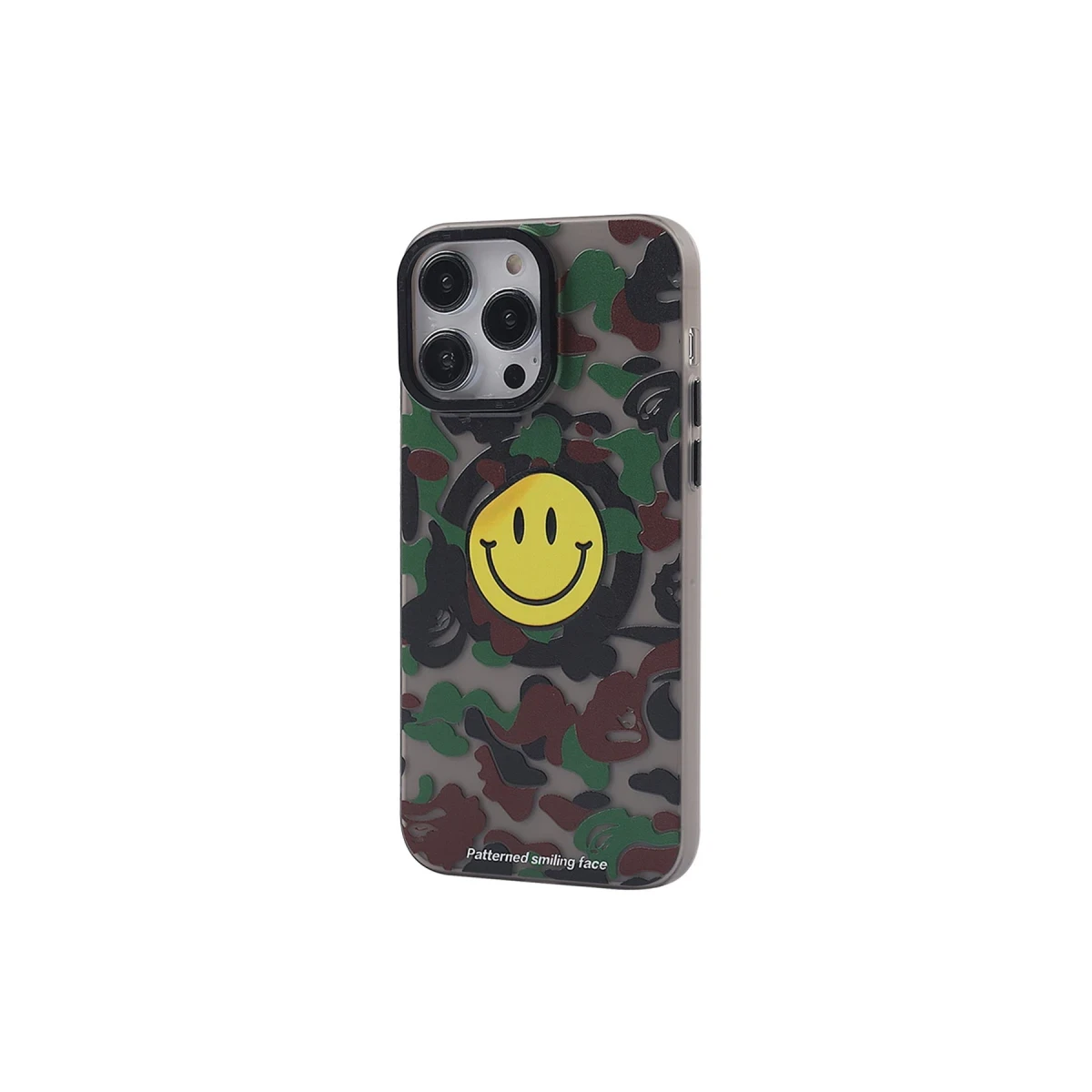 Apple iPhone 13 Pro Max Kılıf Apollo Magneticsafe Desenli Kapak - Apollo Siyah - 4