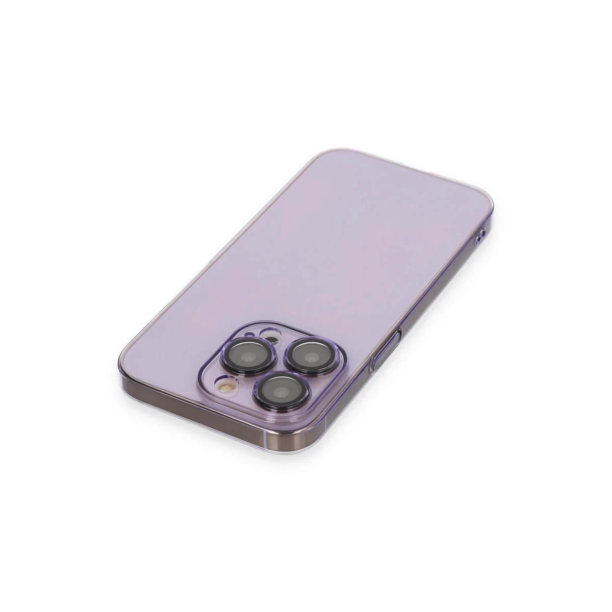 Apple iPhone 13 Pro Max Kılıf Armada Lensli Kapak - Lila