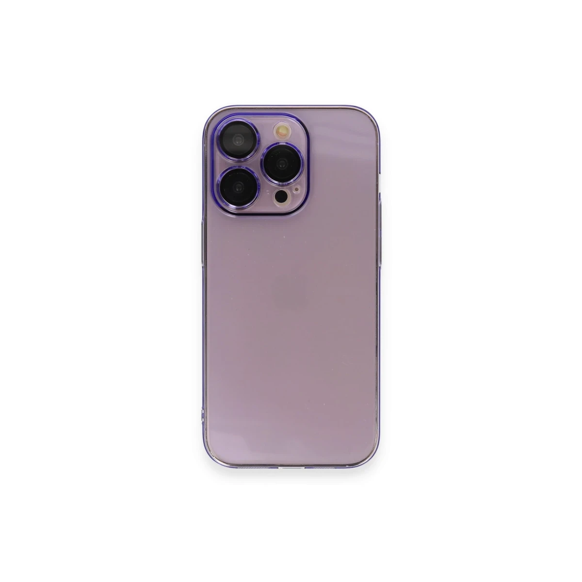 Apple iPhone 13 Pro Max Kılıf Armada Lensli Kapak - Lila