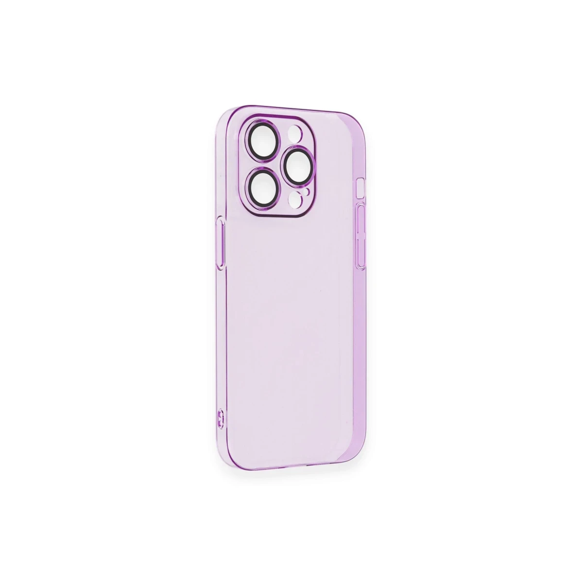 Apple iPhone 13 Pro Max Kılıf Armada Lensli Kapak - Mor