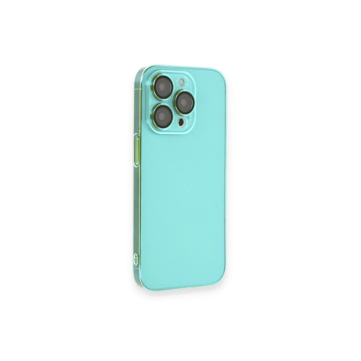 Apple iPhone 13 Pro Max Kılıf Armada Lensli Kapak - Yeşil