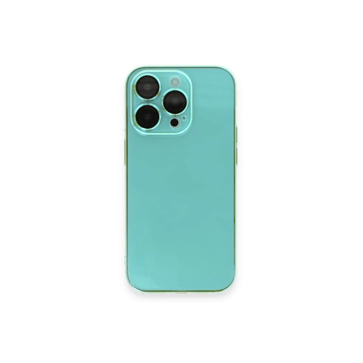 Apple iPhone 13 Pro Max Kılıf Armada Lensli Kapak - Yeşil