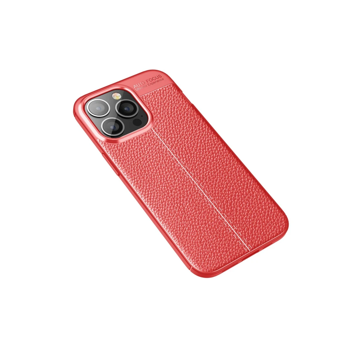 Apple iPhone 13 Pro Max Kılıf Auto Focus Kapak - Kırmızı