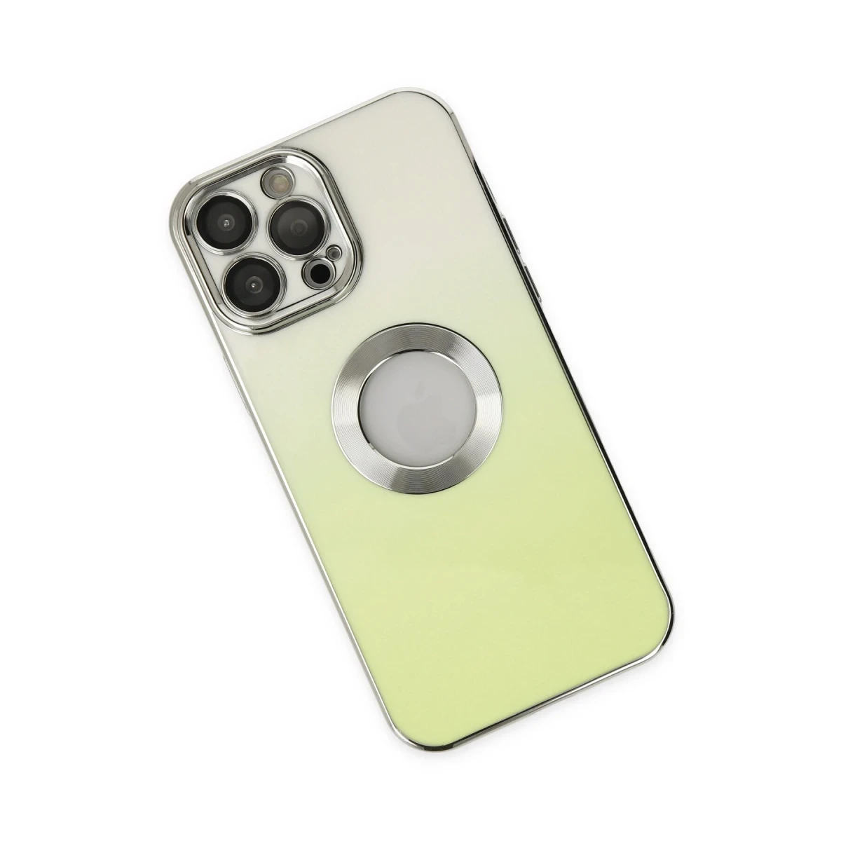 Apple iPhone 13 Pro Max Kılıf Best Silikon - Yeşil