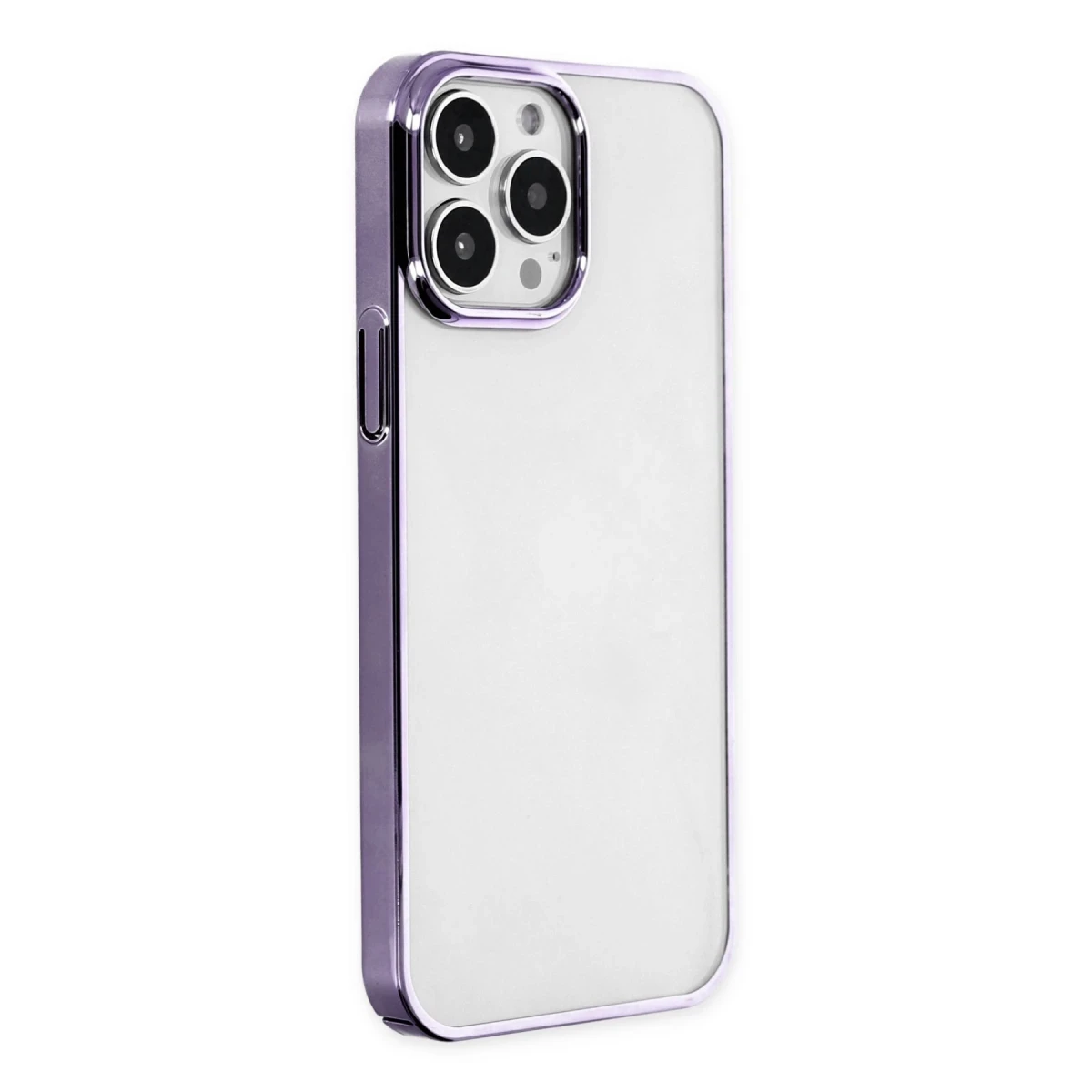 Apple iPhone 13 Pro Max Kılıf Element Silikon - Mor