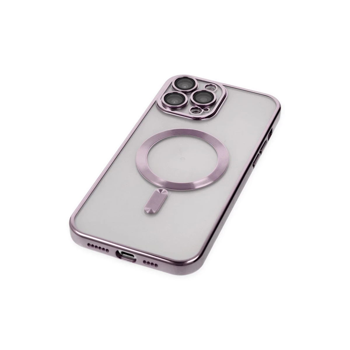Apple iPhone 13 Pro Max Kılıf Kross Magneticsafe Kapak - Mor
