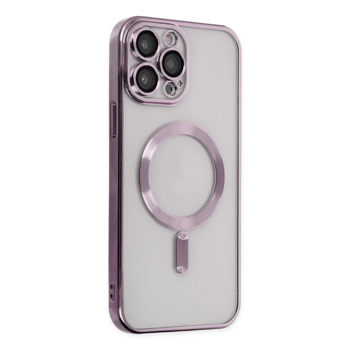 Apple iPhone 13 Pro Max Kılıf Kross Magneticsafe Kapak - Mor