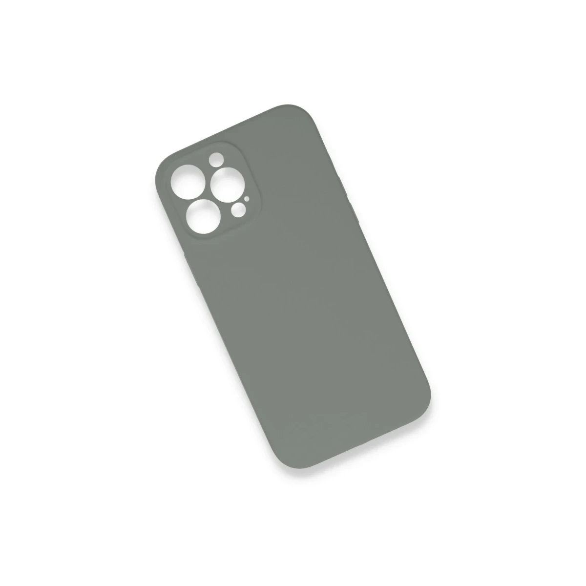 Apple iPhone 13 Pro Max Kılıf Lansman Legant Silikon - Gri