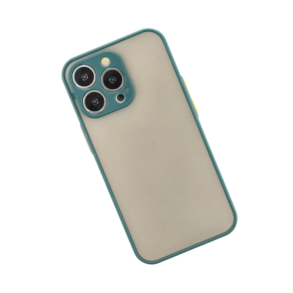 Apple iPhone 13 Pro Max Kılıf Montreal Silikon Kapak - Yeşil