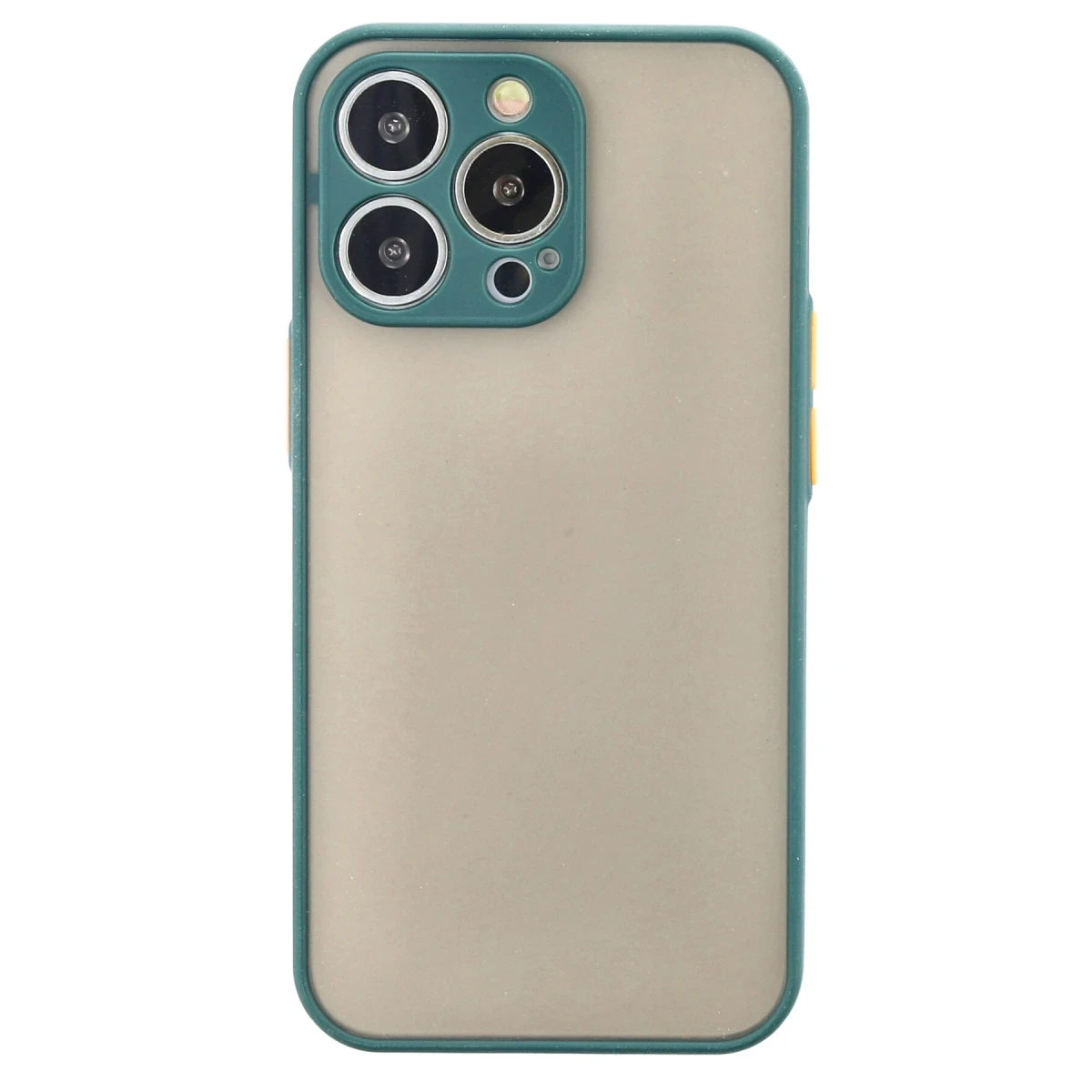 Apple iPhone 13 Pro Max Kılıf Montreal Silikon Kapak - Yeşil