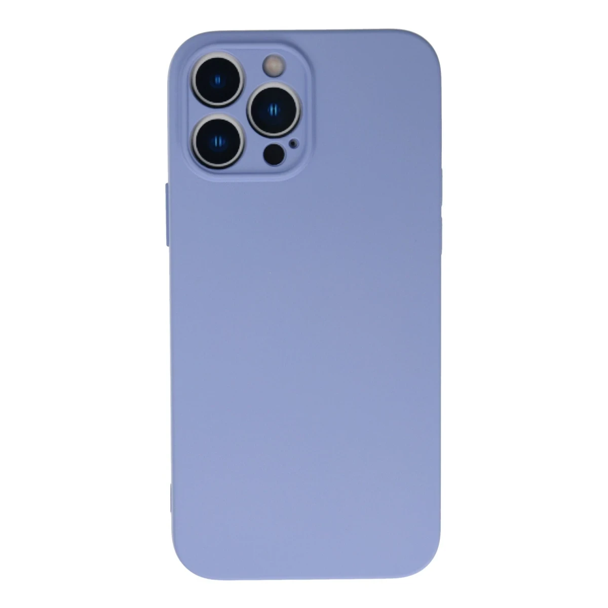 Apple iPhone 13 Pro Max Kılıf Nano içi Kadife Silikon - Lila