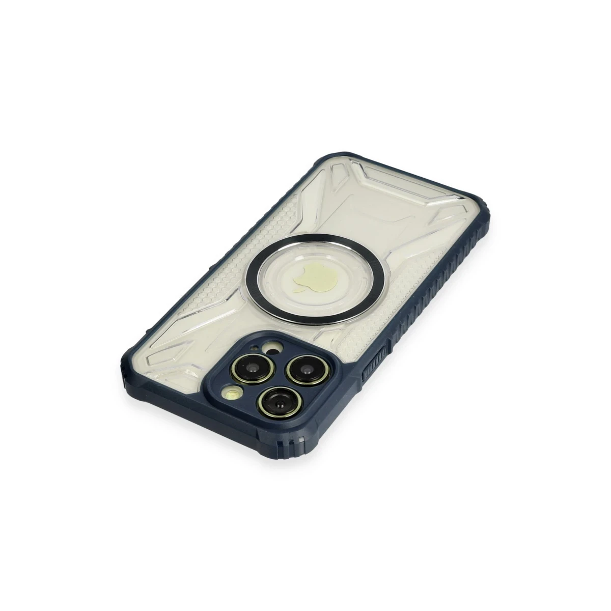 Apple iPhone 13 Pro Max Kılıf Prag Magneticsafe Kapak - Lacivert