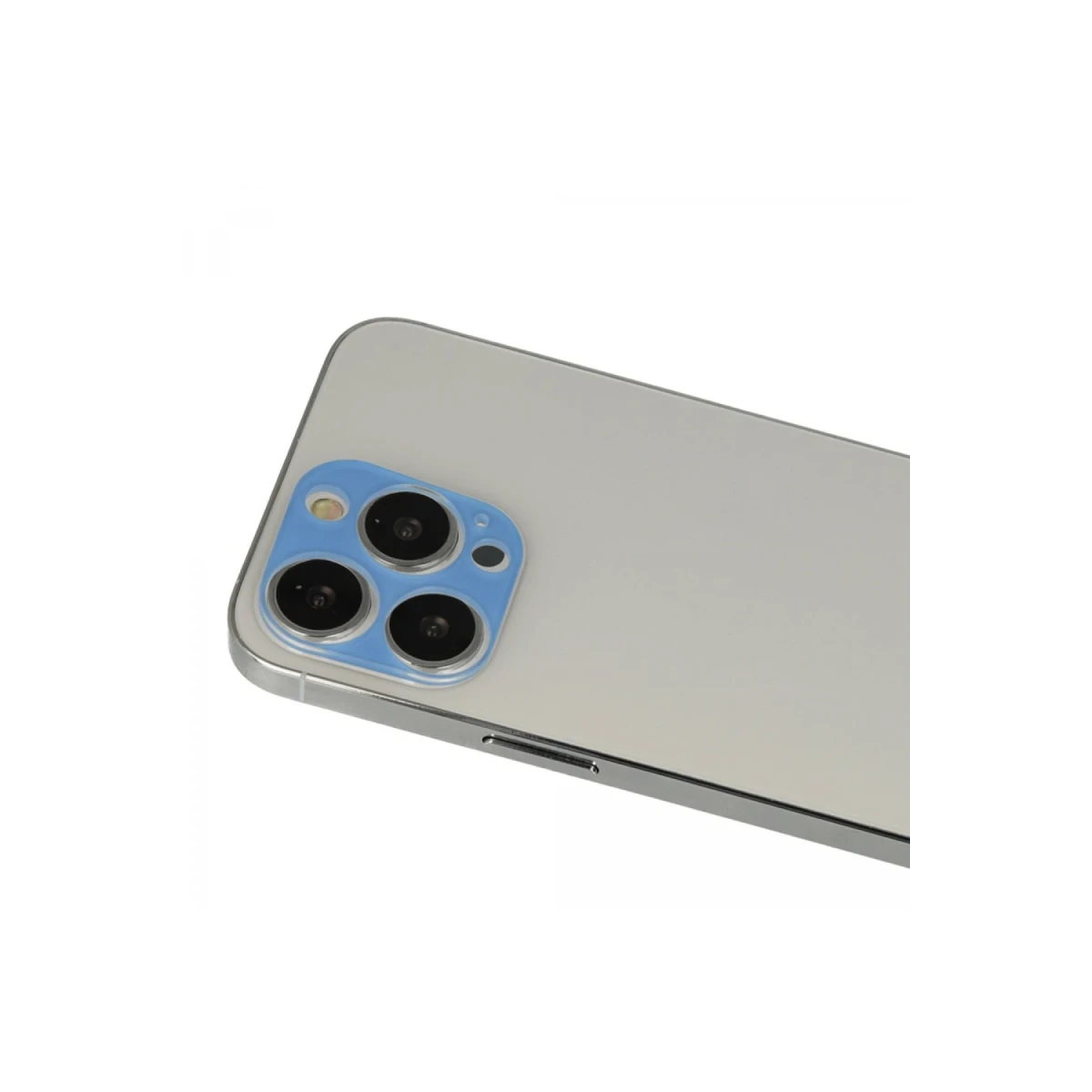Apple iPhone 13 Pro Max Rainbow Kamera Lens Koruma Cam - Mavi
