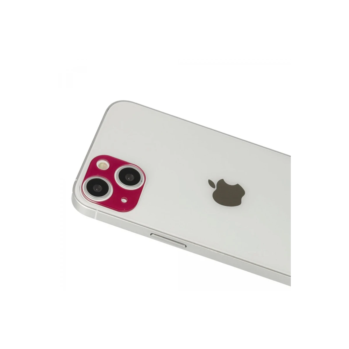 Apple iPhone 13 Rainbow Kamera Lens Koruma Cam - Koyu Kırmızı