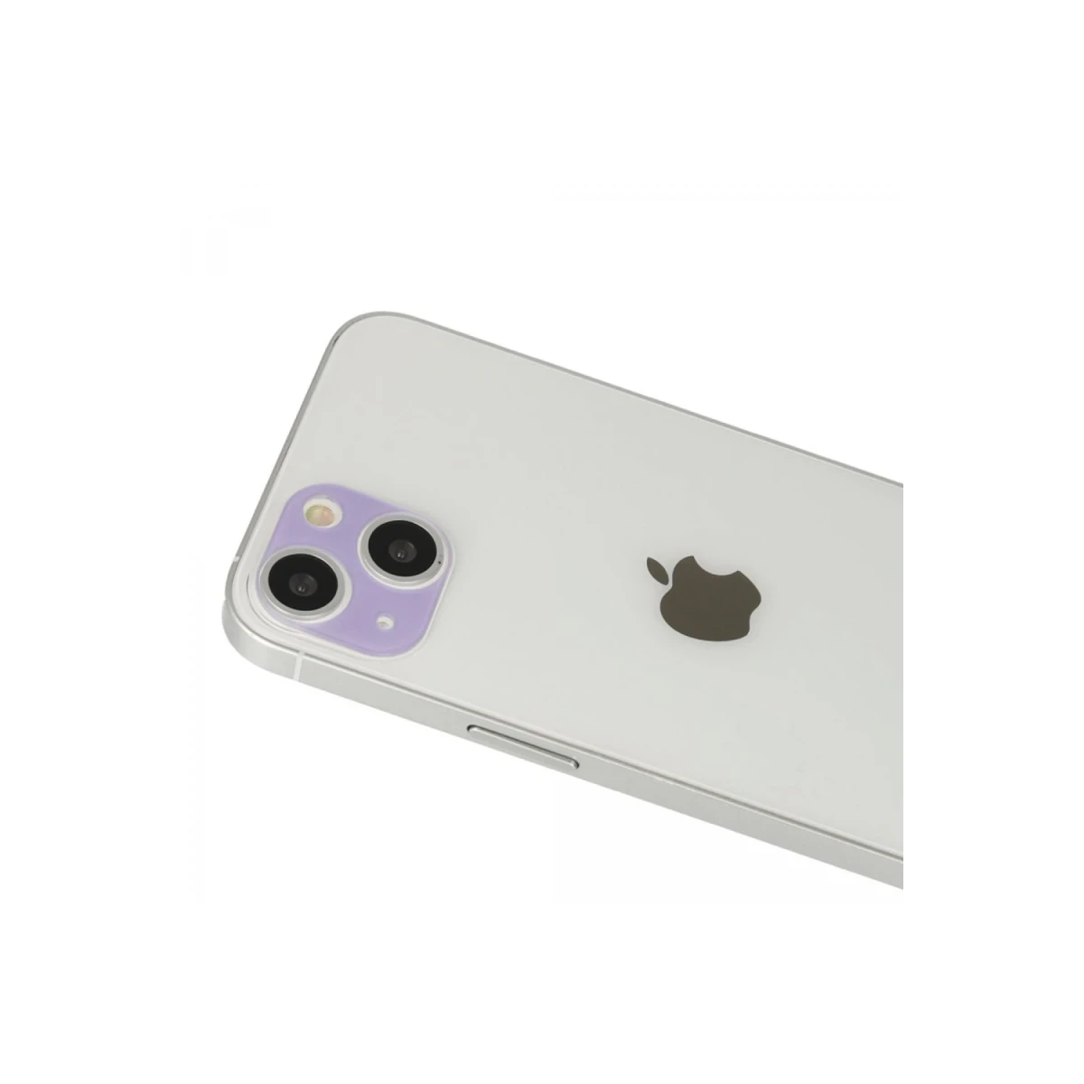 Apple iPhone 13 Rainbow Kamera Lens Koruma Cam - Mor