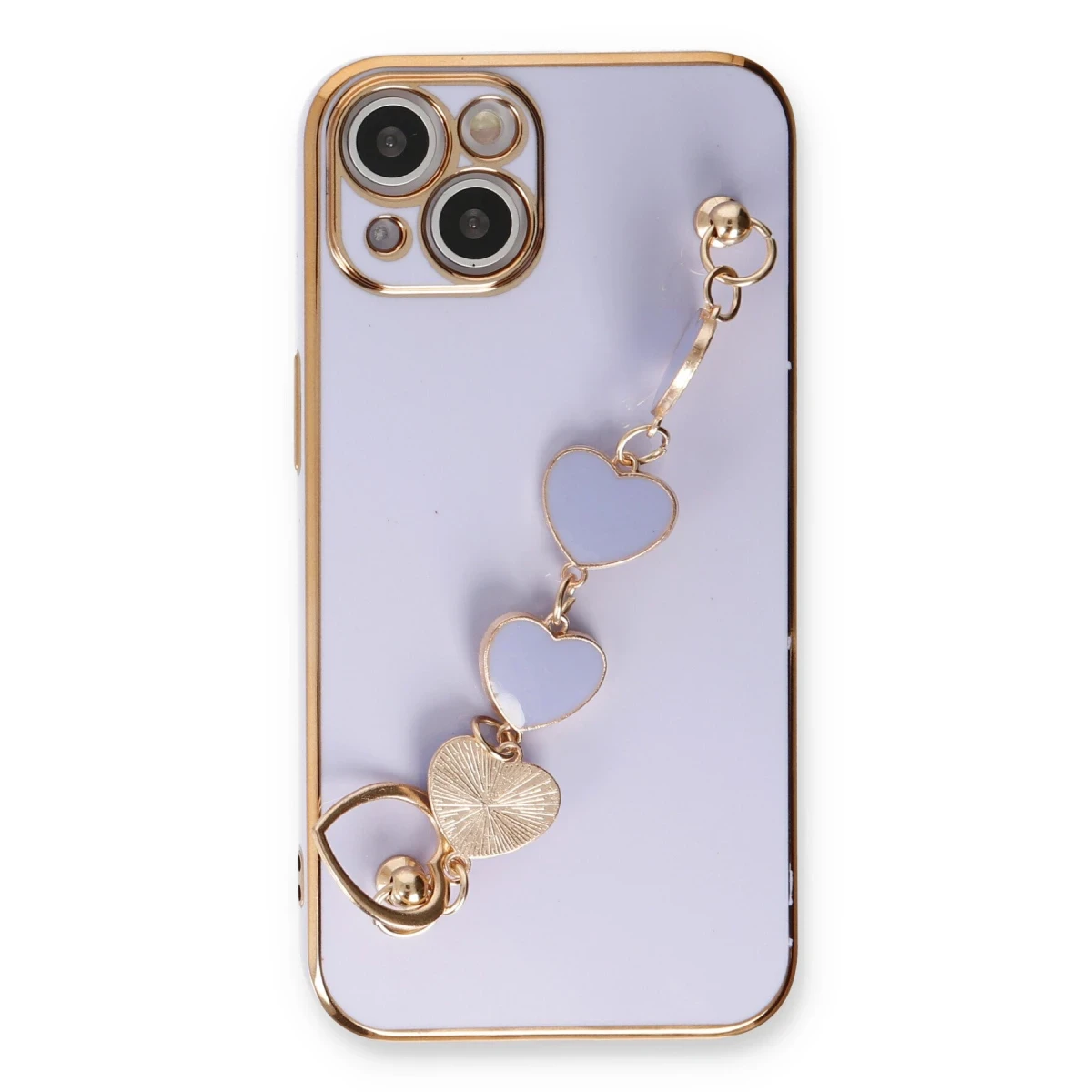 Apple iPhone 14 Kılıf Esila Silikon - Lila