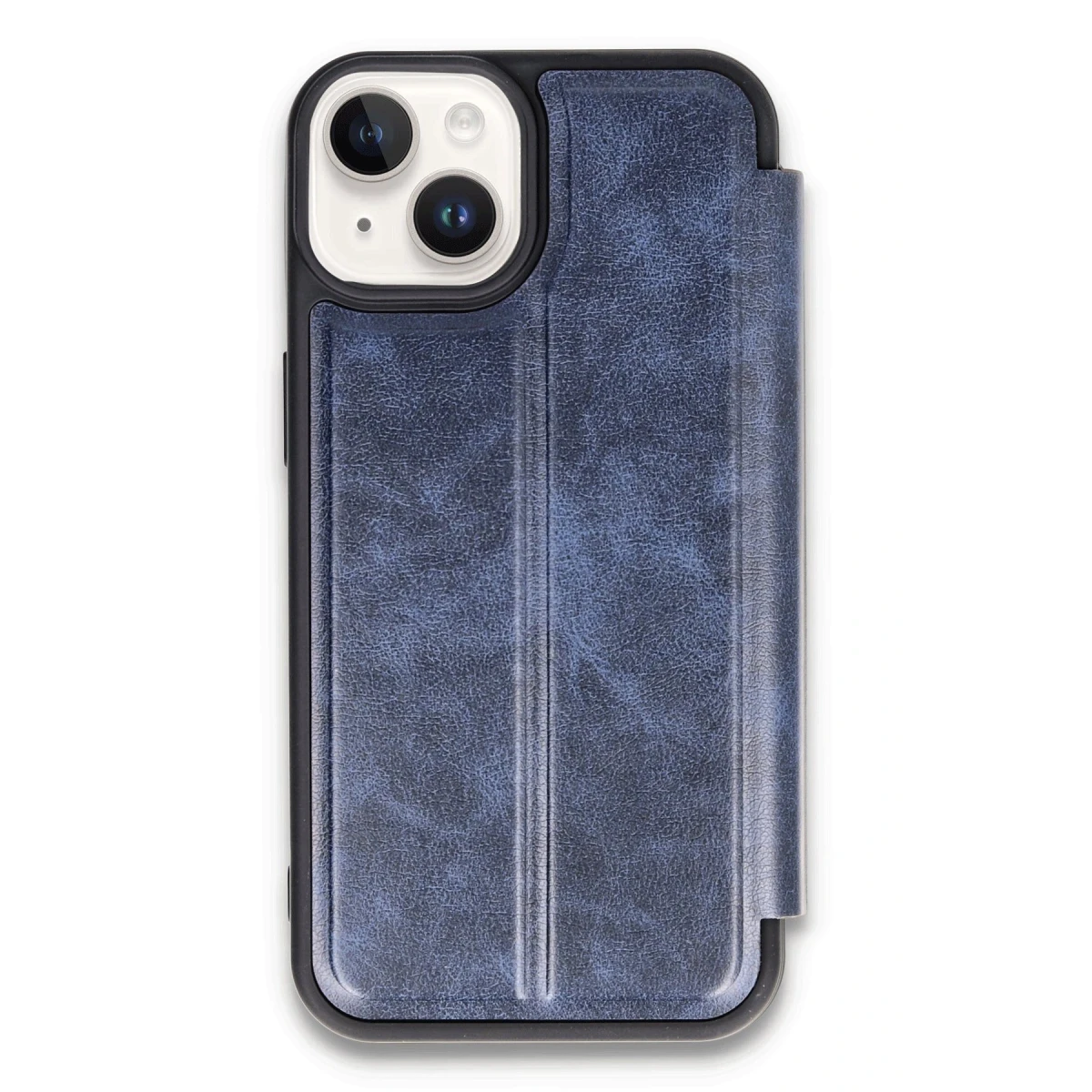 Apple iPhone 14 Kılıf Flip Cover - Lacivert