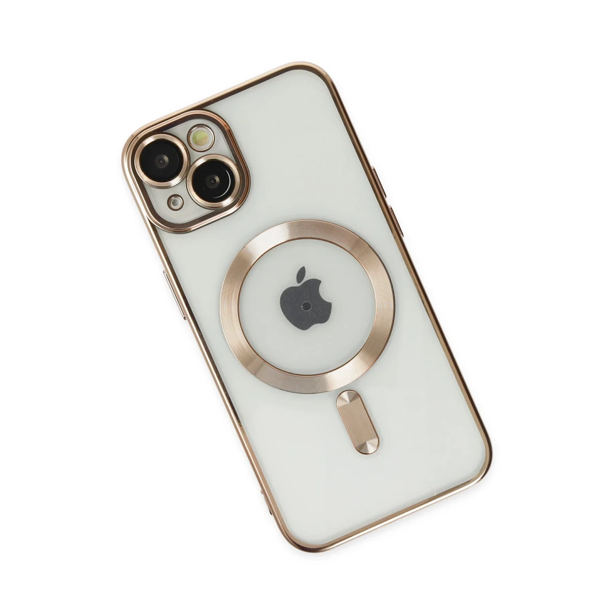 Apple iPhone 14 Kılıf Kross Magneticsafe Kapak - Gold