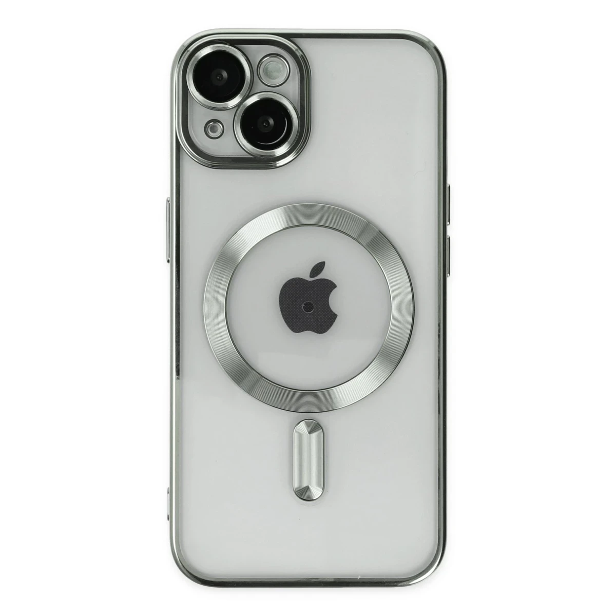 Apple iPhone 14 Kılıf Kross Magneticsafe Kapak - Gümüş