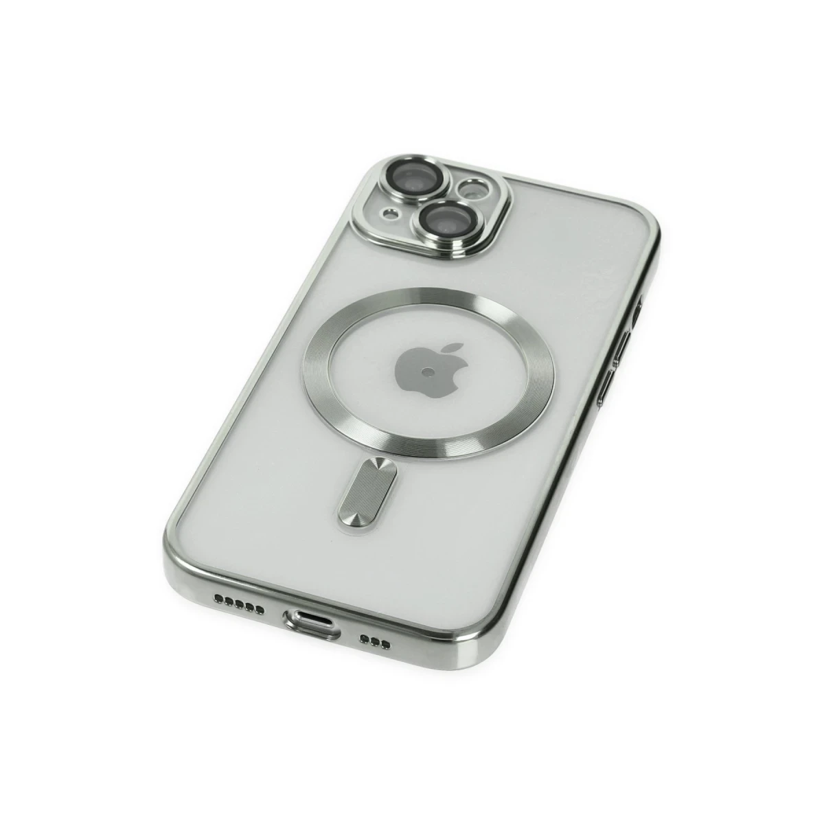 Apple iPhone 14 Kılıf Kross Magneticsafe Kapak - Gümüş