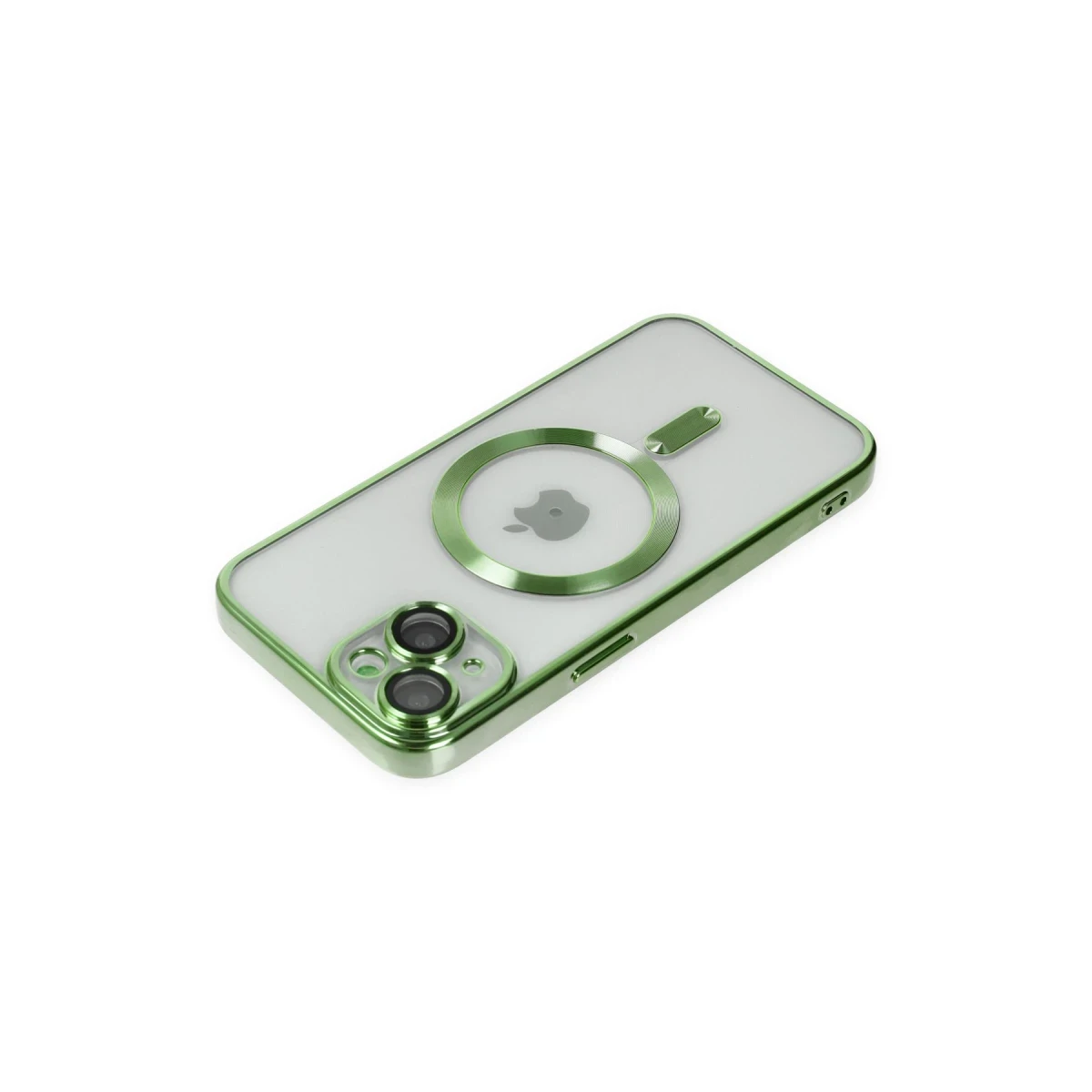 Apple iPhone 14 Kılıf Kross Magneticsafe Kapak - Koyu Yeşil