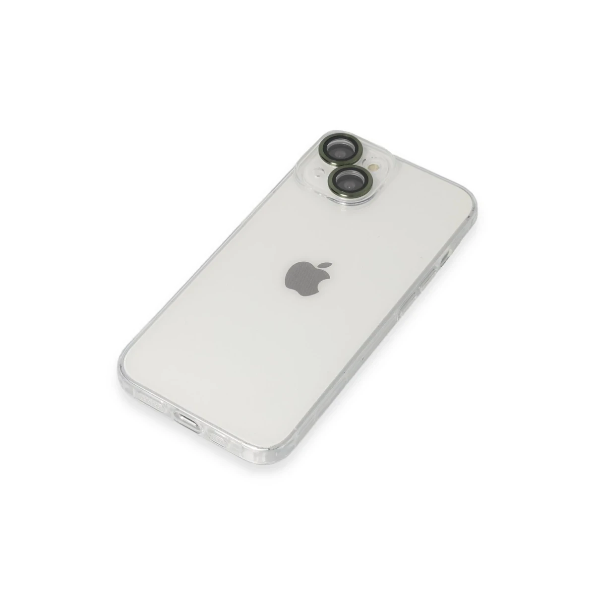 Apple iPhone 14 Kılıf Luko Lens Silikon - Yeşil