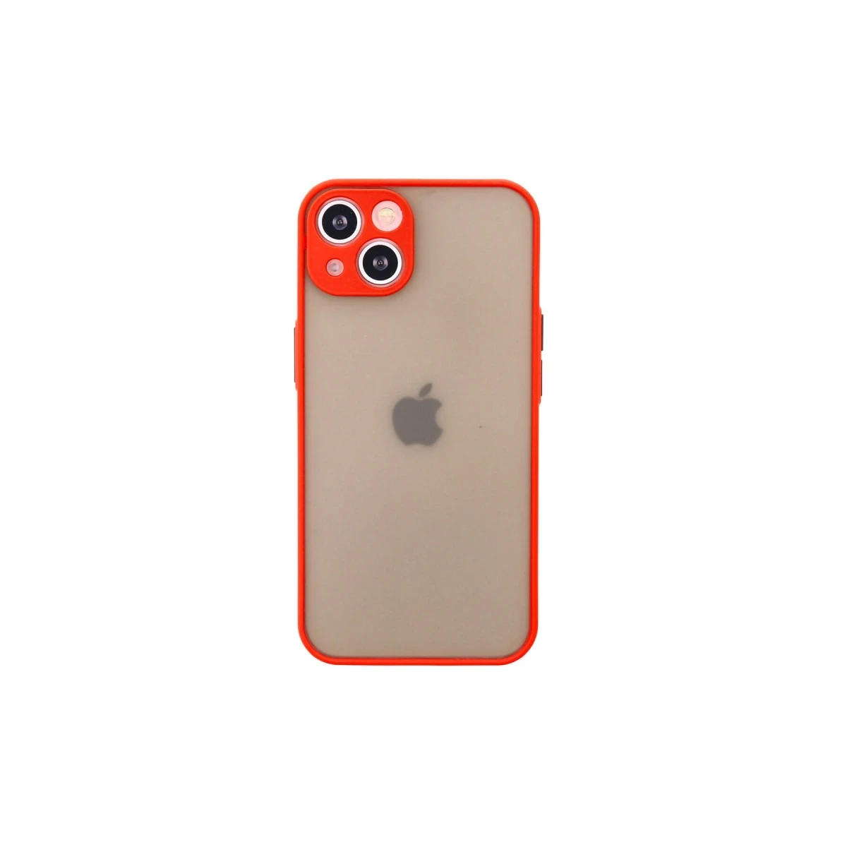 Apple iPhone 14 Kılıf Montreal Silikon Kapak - Kırmızı