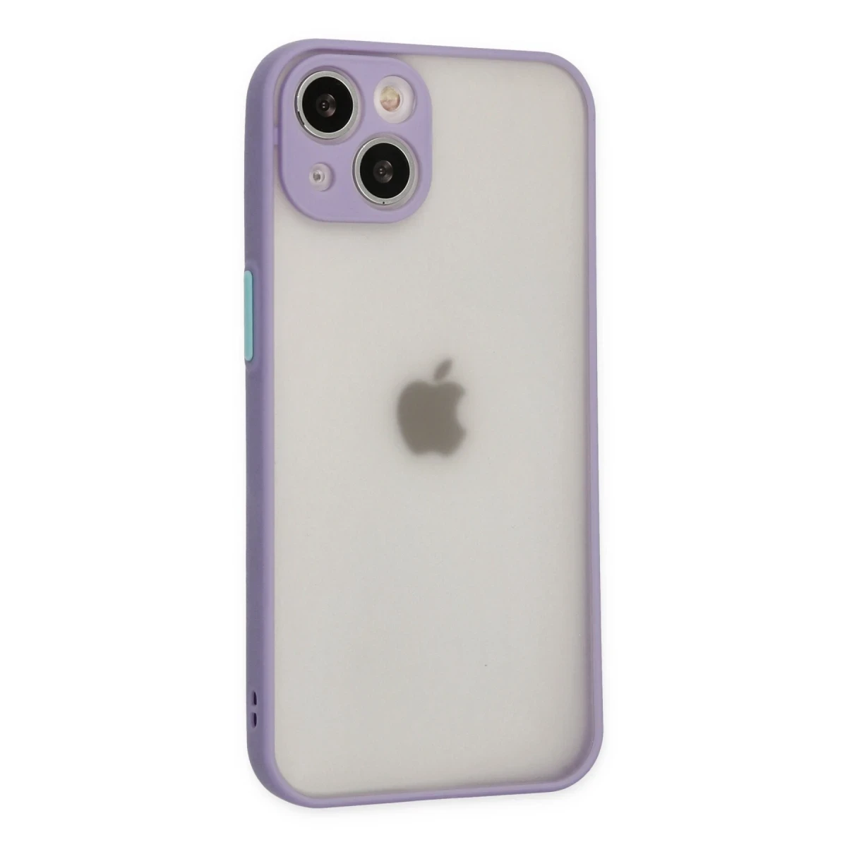 Apple iPhone 14 Kılıf Montreal Silikon Kapak - Mor