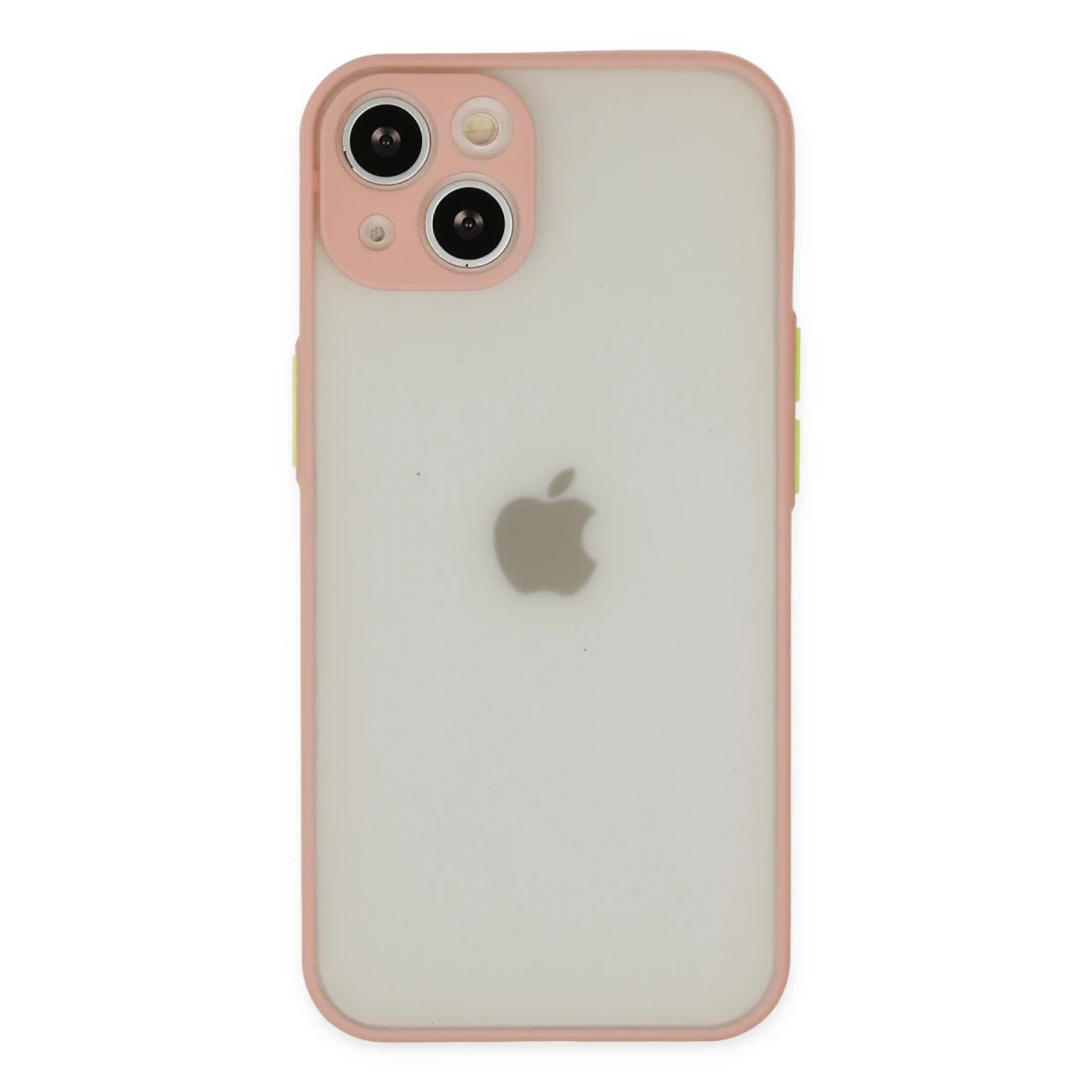 Apple iPhone 14 Kılıf Montreal Silikon Kapak - Pembe