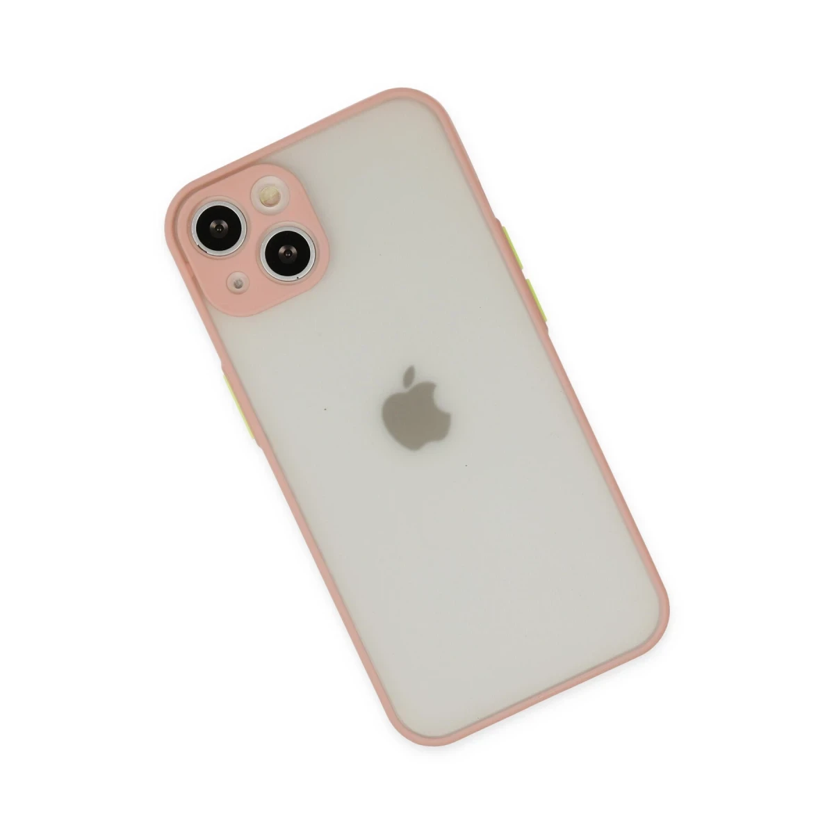 Apple iPhone 14 Kılıf Montreal Silikon Kapak - Pembe