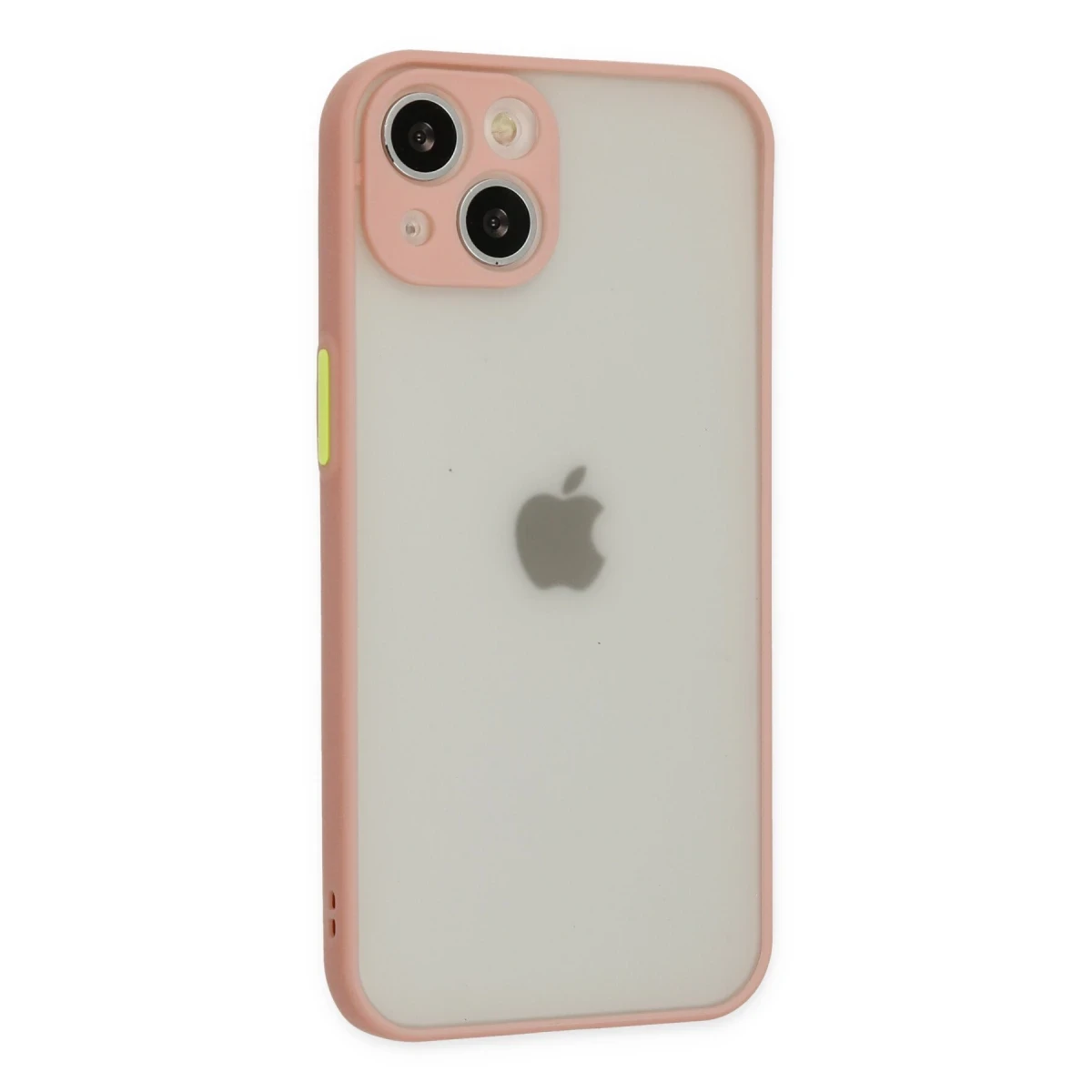 Apple iPhone 14 Kılıf Montreal Silikon Kapak - Pembe