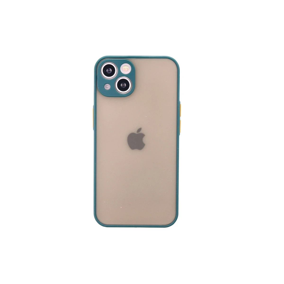 Apple iPhone 14 Kılıf Montreal Silikon Kapak - Yeşil