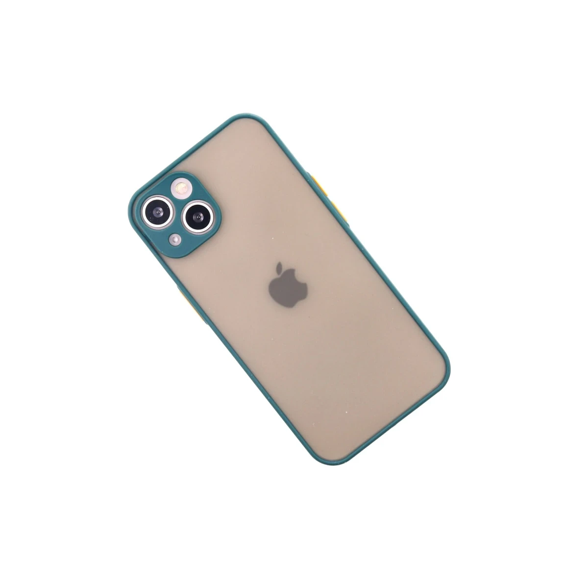 Apple iPhone 14 Kılıf Montreal Silikon Kapak - Yeşil