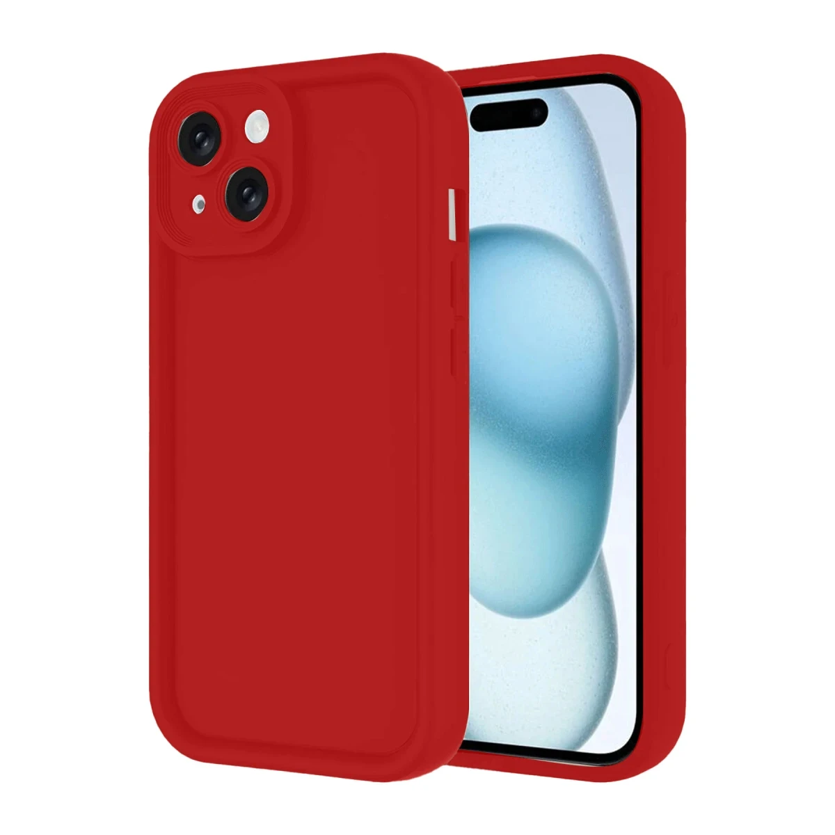 Apple iPhone 14 Kılıf Viera Silikon - Kırmızı
