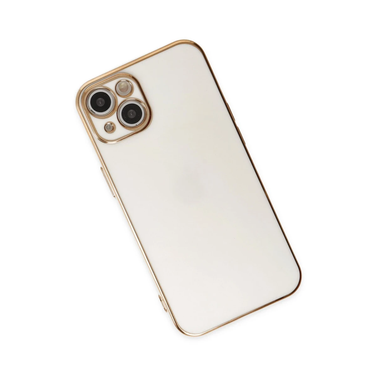 Apple iPhone 14 Kılıf Volet Silikon - Beyaz