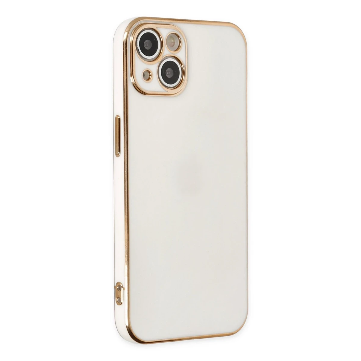 Apple iPhone 14 Kılıf Volet Silikon - Beyaz
