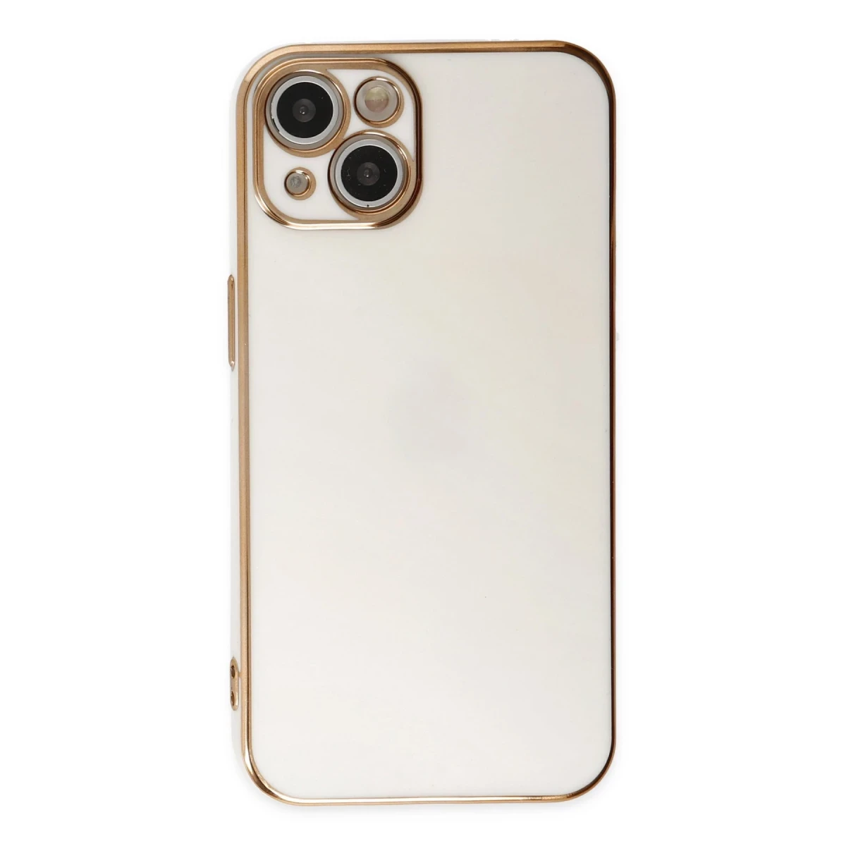 Apple iPhone 14 Kılıf Volet Silikon - Beyaz